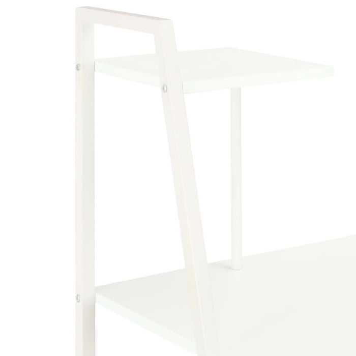 Birou cu rafturi, alb, 102 x 50 x 117 cm - WALTI WALTI