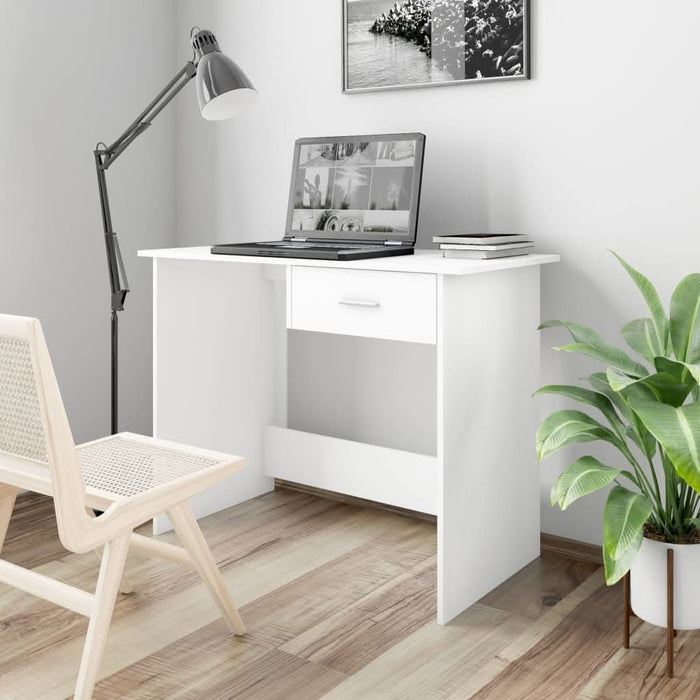 Birou, alb, 100 x 50 x 76 cm, PAL - WALTI WALTI