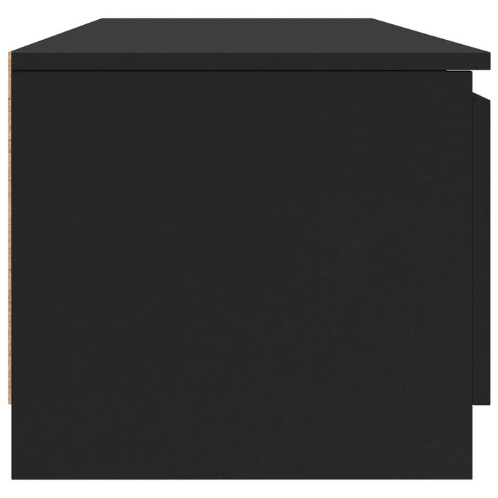 Comodă TV, negru, 140 x 40 x 35,5 cm, PAL - WALTI WALTI