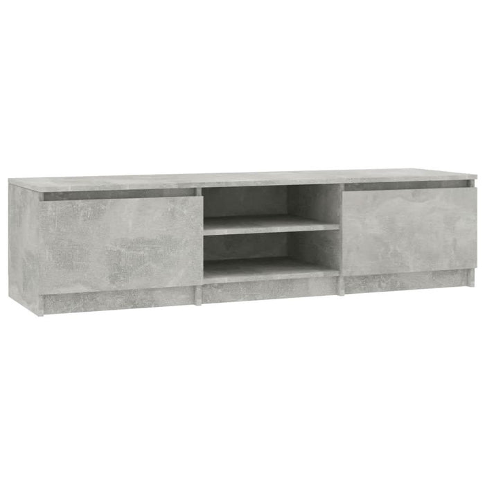 Comodă TV, gri beton, 140 x 40 x 35,5 cm, PAL - WALTI WALTI