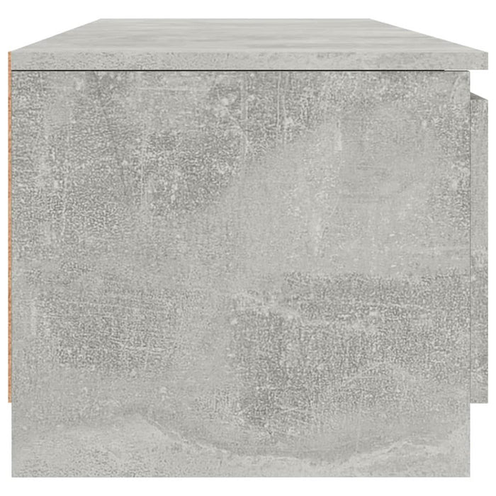 Comodă TV, gri beton, 140 x 40 x 35,5 cm, PAL - WALTI WALTI