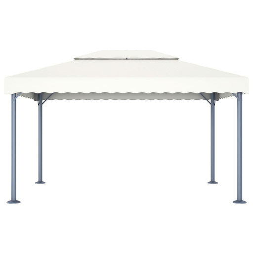 48062 vidaXL Gazebo 400x300 cm Cream Aluminium - WALTI WALTI