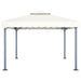 48062 vidaXL Gazebo 400x300 cm Cream Aluminium - WALTI WALTI