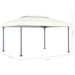 48062 vidaXL Gazebo 400x300 cm Cream Aluminium - WALTI WALTI
