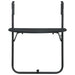 Masă balcon suspendată negru 60x64x83,5 cm plastic aspect ratan - WALTI WALTI