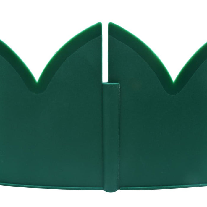 Borduri de gazon, 10 buc., verde, 65x15 cm, PP - WALTI WALTI