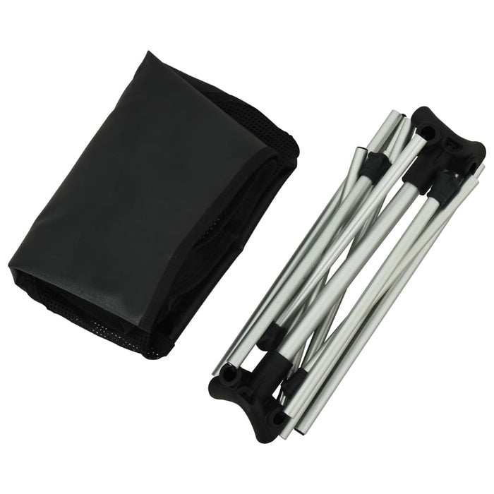 Scaune camping pliabile cu husă, 2 buc., 54x50x65 cm, aluminiu - WALTI WALTI