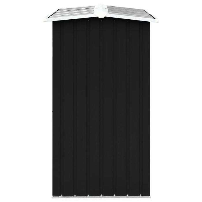 Șopron depozitare lemne antracit 172x91x154 cm oțel galvanizat - WALTI WALTI