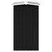 Șopron depozitare lemne antracit 172x91x154 cm oțel galvanizat - WALTI WALTI