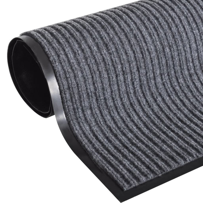 Covorașe de ușă din PVC, 2 buc., gri, 90x60 cm - WALTI WALTI