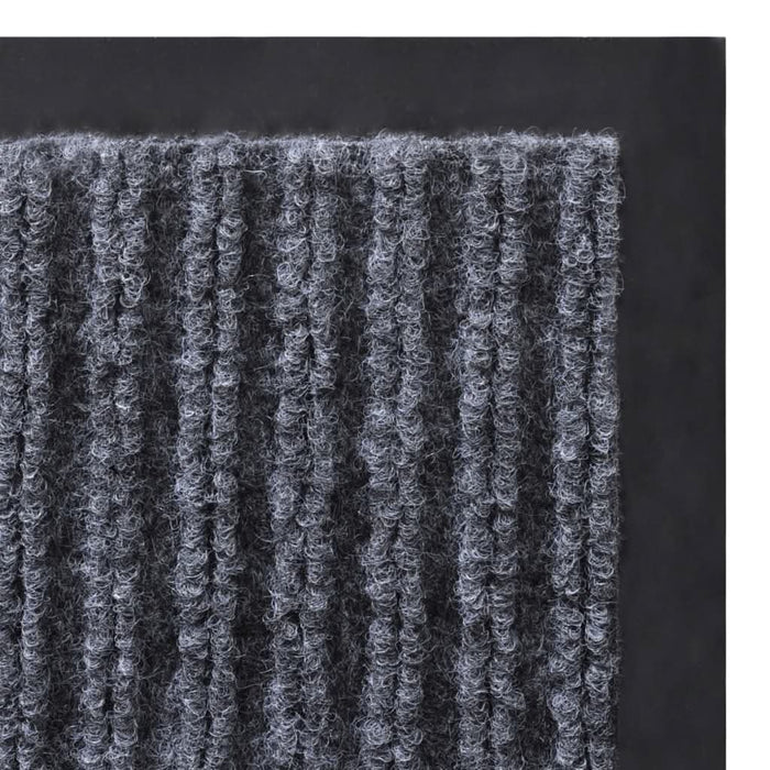 Covorașe de ușă din PVC, 2 buc., gri, 90x60 cm - WALTI WALTI