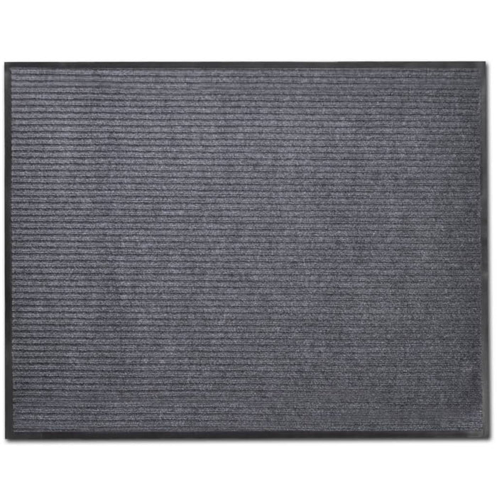 Covorașe de ușă din PVC 4 buc. gri, 90x60 cm - WALTI WALTI