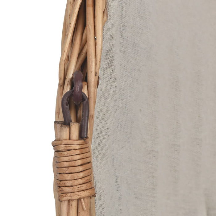 Coș pentru lemne de foc cu mâner, maro 61,5x46,5x58 cm salcie - WALTI WALTI