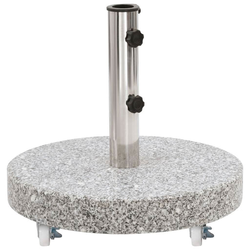 Suport umbrelă de soare, gri, 30 kg, granit, rotund - WALTI WALTI