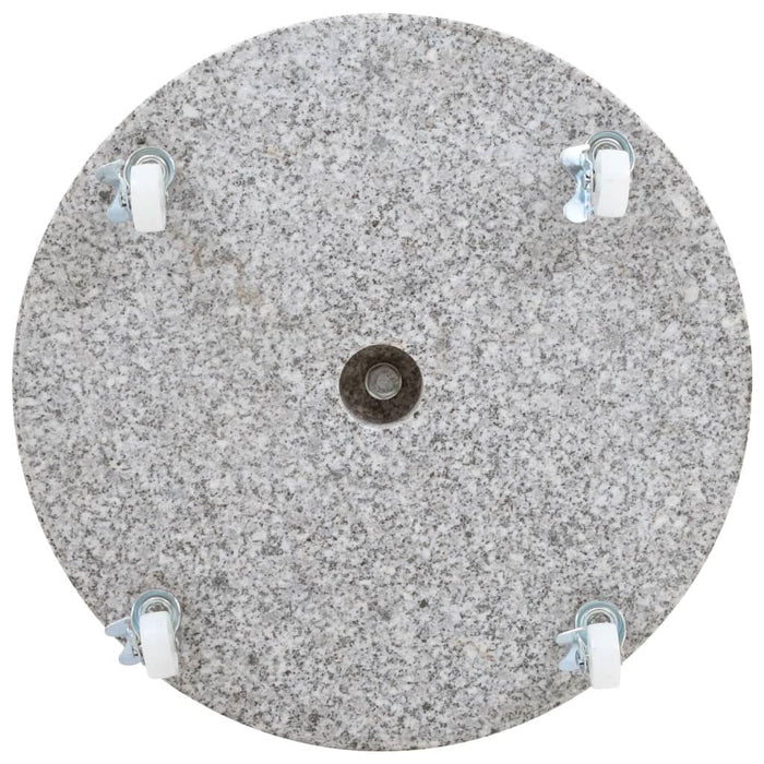 Suport umbrelă de soare, gri, 30 kg, granit, rotund - WALTI WALTI