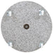 Suport umbrelă de soare, gri, 30 kg, granit, rotund - WALTI WALTI