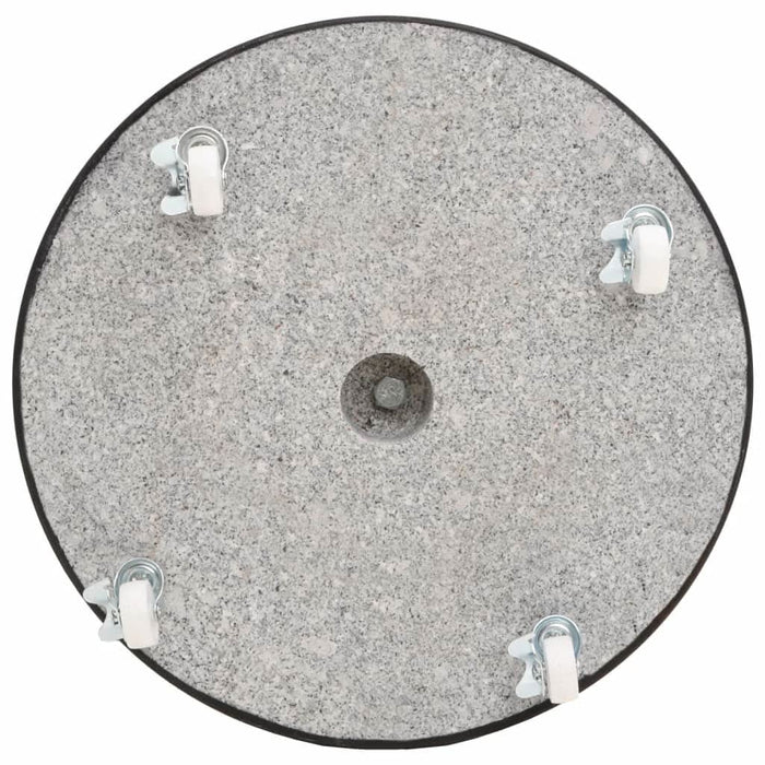 Suport umbrelă de soare, negru, 30 kg, granit, rotund - WALTI WALTI