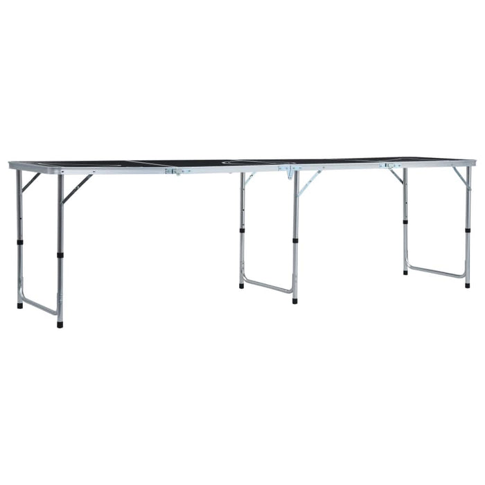 Masă de joc cu bere tip ping pong, pliabilă, negru, 240 cm - WALTI WALTI