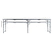 Masă de joc cu bere tip ping pong, pliabilă, negru, 240 cm - WALTI WALTI