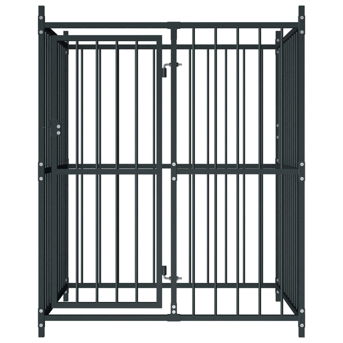 Padoc pentru câini de exterior, 120 x 120 x 150 cm - WALTI WALTI