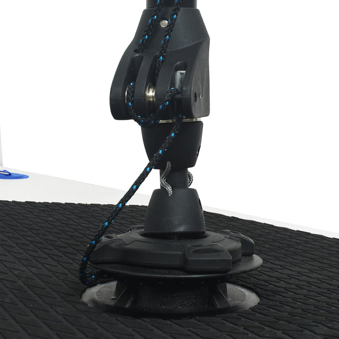 Set de placă SUP gonflabilă cu velă, albastru și alb - WALTI WALTI