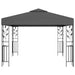Pavilion, antracit, 3 x 3 m - WALTI WALTI