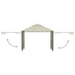 Pavilion cu acoperiș dublu extins, 3x3x2,75 m, crem, 180 g/m² - WALTI WALTI