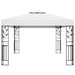 Pavilion cu acoperiș dublu, alb, 3 x 4 m - WALTI WALTI