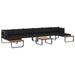 Set canapea de grădină colțar cu perne, 5 piese, aluminiu, WPC - WALTI WALTI