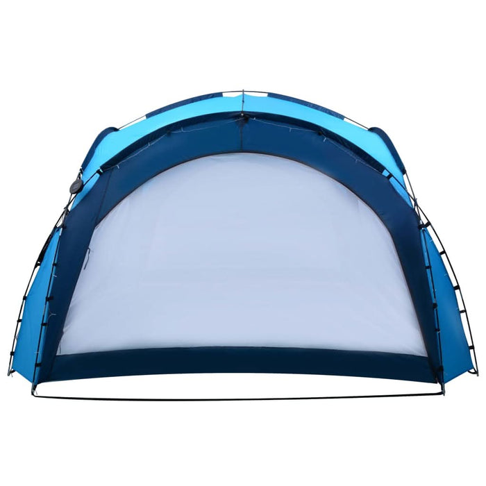 Cort petrecere cu LED & 4 pereți laterali albastru 3,6x3,6x2,3m - WALTI WALTI
