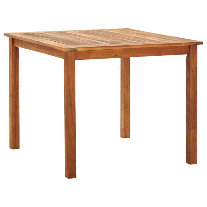 Set mobilier de exterior, 5 piese, gri, poliratan, lemn acacia - WALTI WALTI