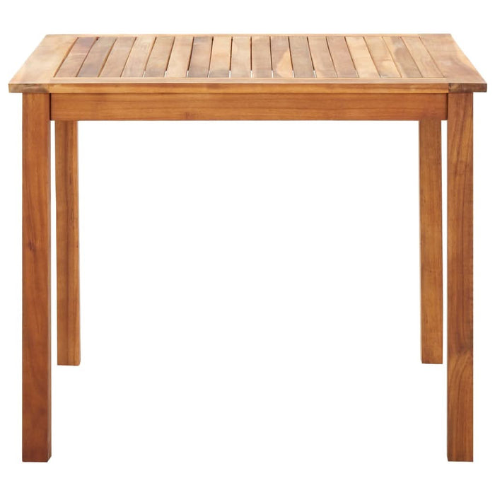 Set mobilier de exterior, 5 piese, gri, poliratan, lemn acacia - WALTI WALTI
