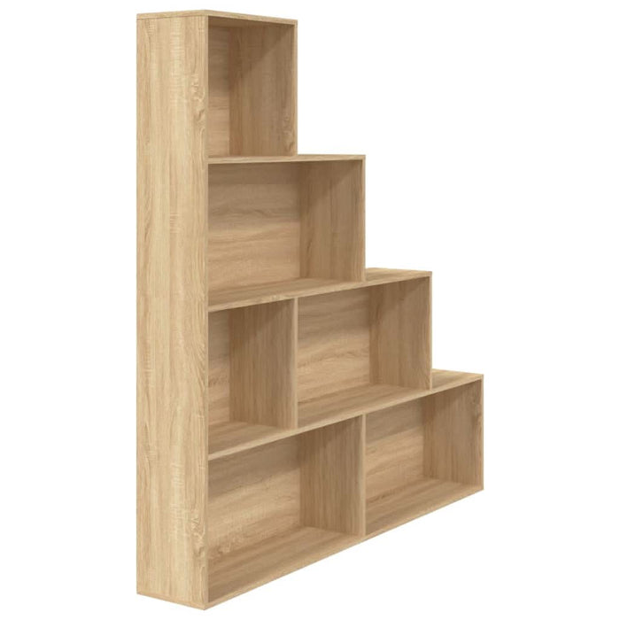 Bibliotecă/Separator cameră, stejar sonoma, 155x24x160 cm, PAL - WALTI WALTI
