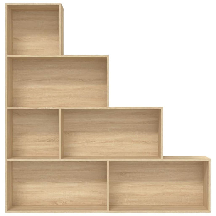 Bibliotecă/Separator cameră, stejar sonoma, 155x24x160 cm, PAL - WALTI WALTI