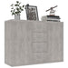 Servantă, gri beton, 88x30x65 cm, PAL - WALTI WALTI