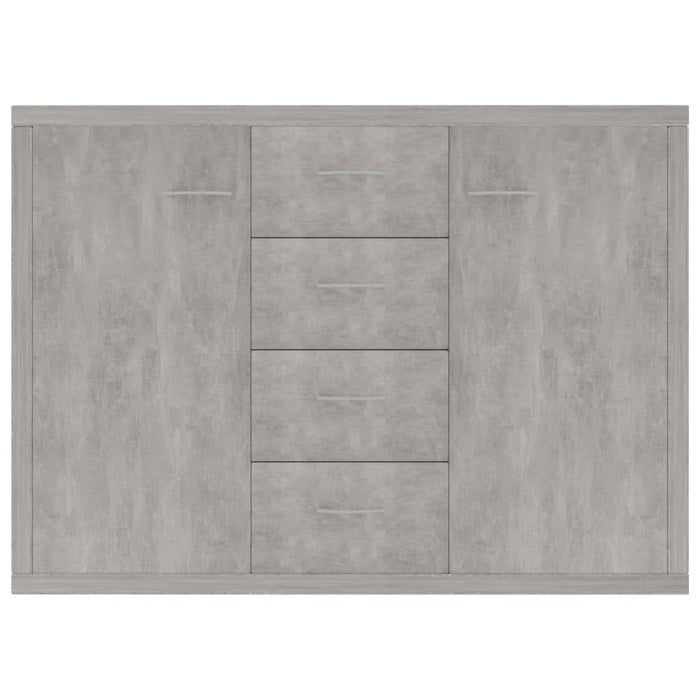 Servantă, gri beton, 88x30x65 cm, PAL - WALTI WALTI
