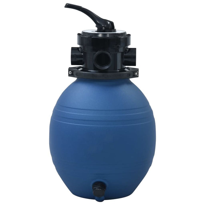 Filtru cu nisip pentru piscină supapă 4 poziții albastru 300 mm - WALTI WALTI