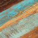 Blat masă dreptunghiular 70x90 cm lemn masiv reciclat 15-16 mm - WALTI WALTI
