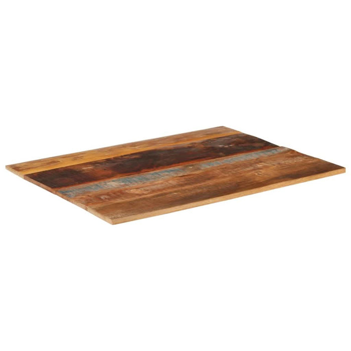 Blat masă dreptunghiular 70x90 cm lemn masiv reciclat 15-16 mm - WALTI WALTI