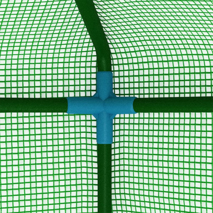Seră cu rafturi, 143 x 143 x 195 cm, oțel - WALTI WALTI