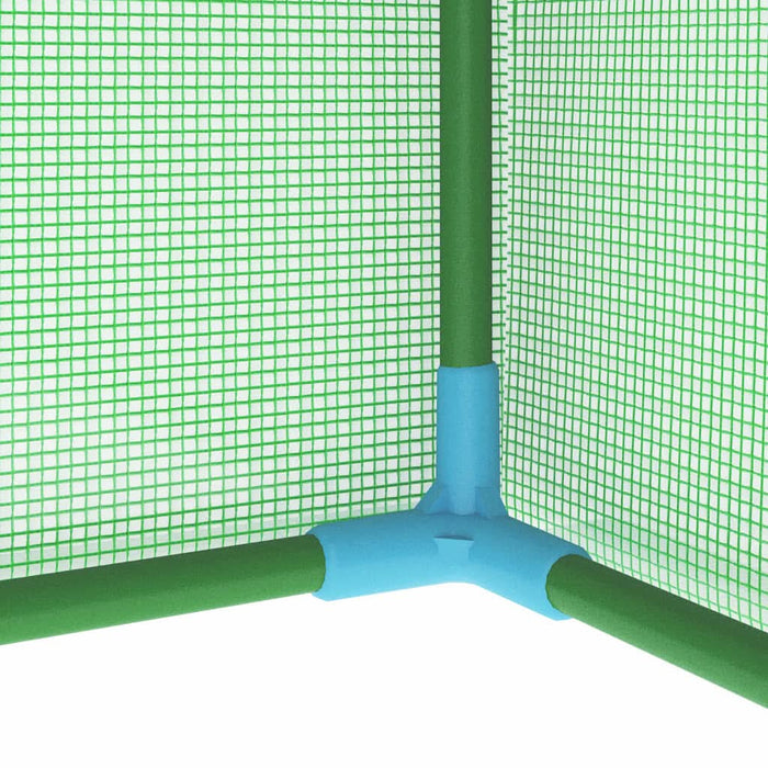 Seră cu cadru din oțel, 0,5 m², 1 x 0,5 x 1,9 cm - WALTI WALTI