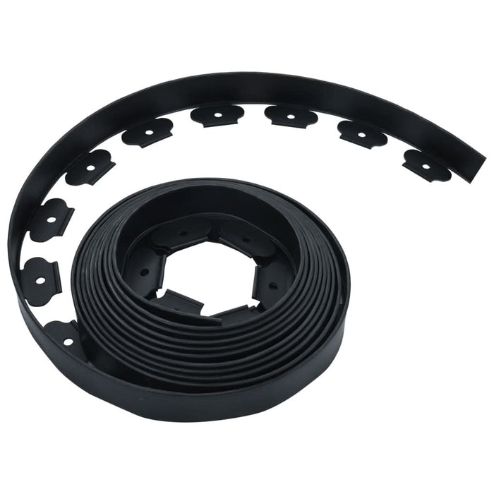 Bordură de gazon flexibilă cu 30 țăruși, 10 m, 5 cm - WALTI WALTI