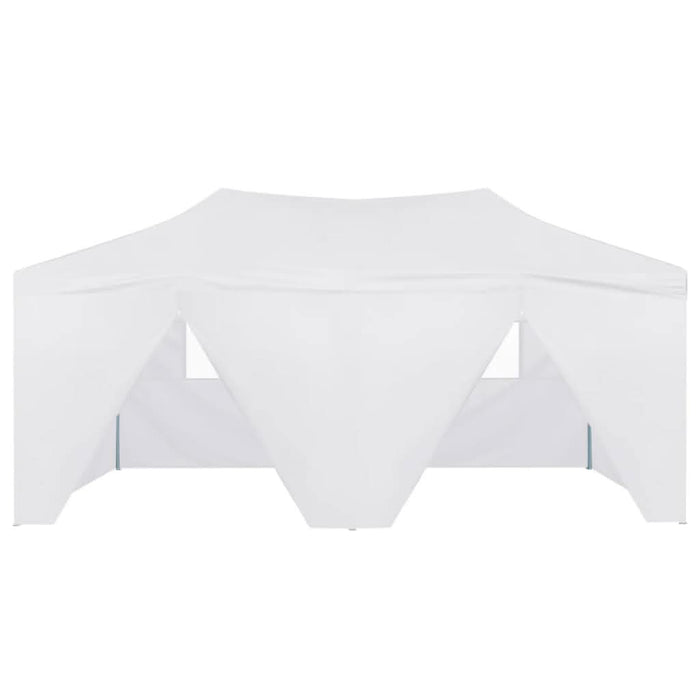 Cort de petrecere pliabil cu 4 pereți, alb, 3 x 6 m, oțel - WALTI WALTI