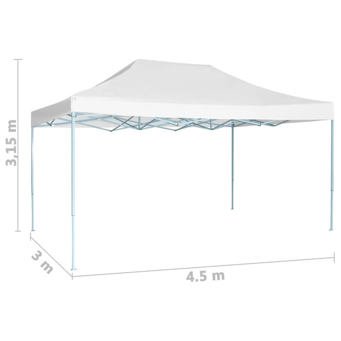 Cort de petrecere pliabil, alb, 3 x 4,5 m - WALTI WALTI