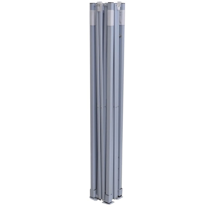 Cort de petrecere pliabil cu 4 pereți, crem, 2 x 2 m, oțel - WALTI WALTI