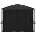Pavilion cu perdele, antracit, 400 x 300 x 265 cm - WALTI WALTI