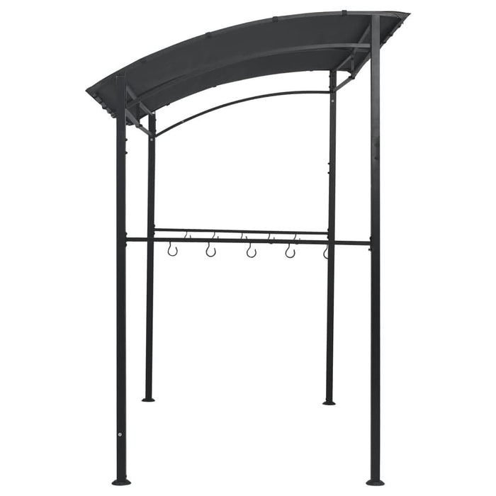 Pavilion de grătar, antracit, 215 x 150 x 220 cm, oțel - WALTI WALTI