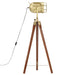 Lampă de podea cu trepied, 97 cm, lemn masiv de mango - WALTI WALTI