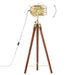 Lampă de podea cu trepied, 97 cm, lemn masiv de mango - WALTI WALTI