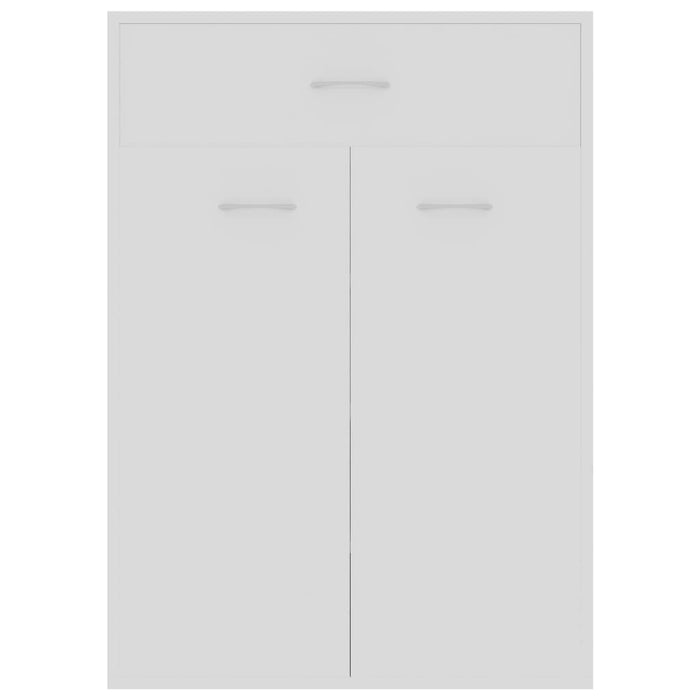 Pantofar, alb, 60 x 35 x 84 cm, PAL - WALTI WALTI